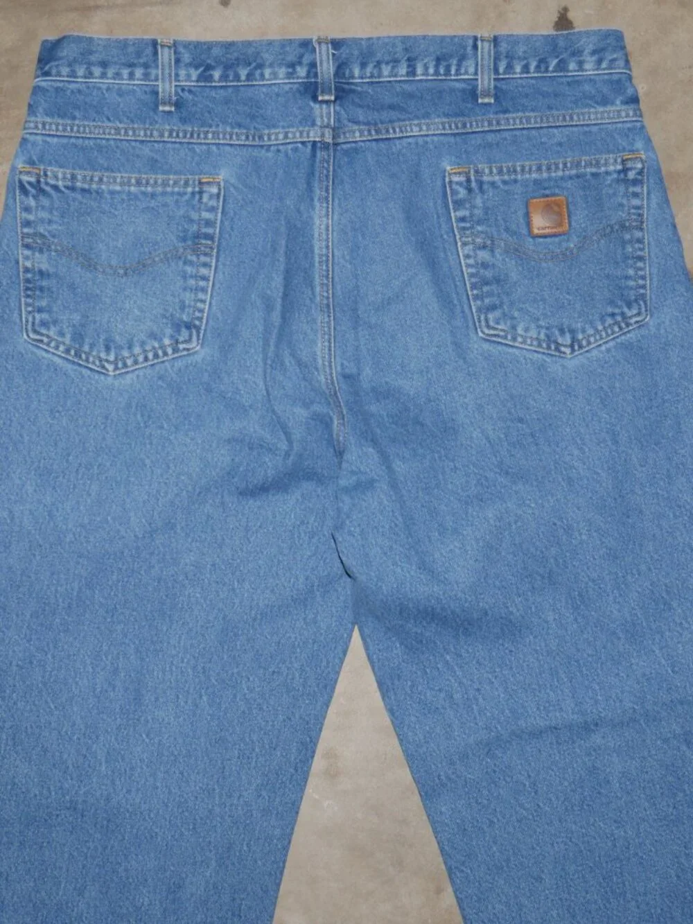 Carhartt Men's Classic Fit Jeans Size 40x34 Blue Stonewashed